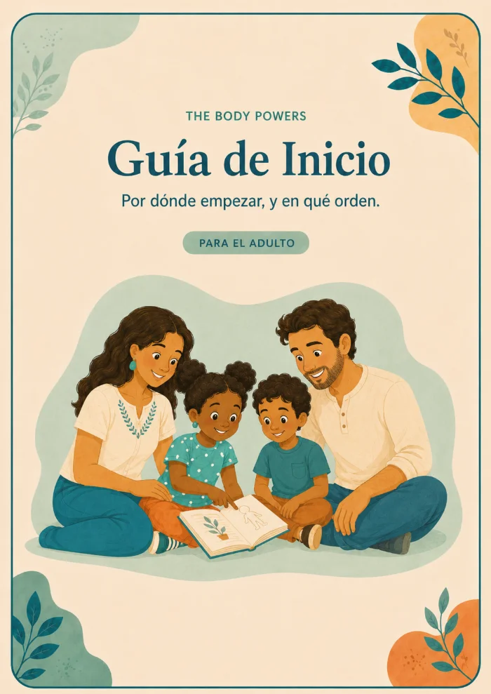 Portada de la Guía de Inicio de THE BODY POWERS